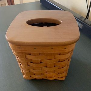 Longaberger Kleenex Basket